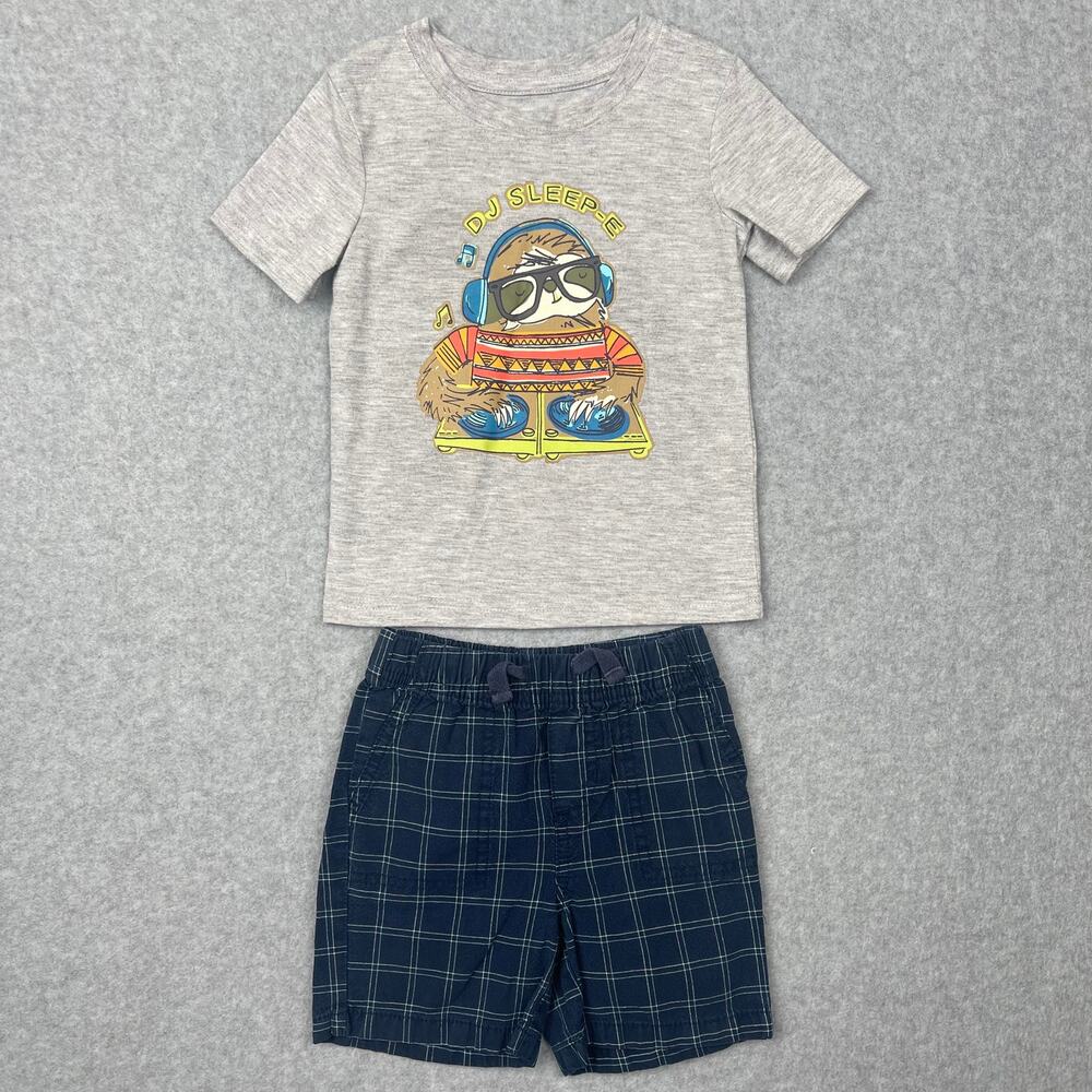 E0020 Boy Tee and Shorts 2PC Set Size 18 months
